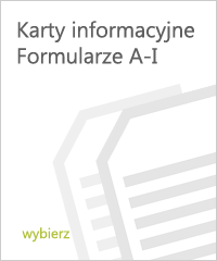 Karty informacyjne - Formularze A-I
